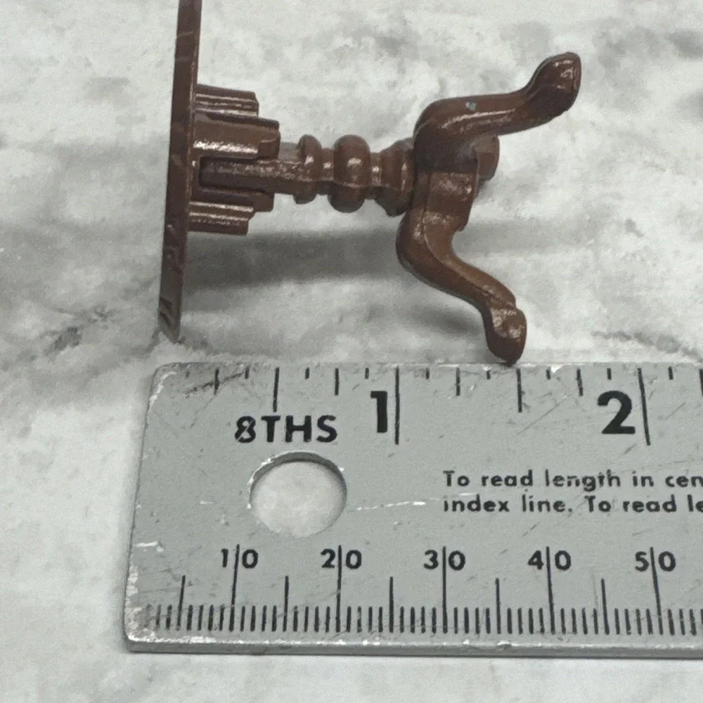 Vintage Mattel 1980 Brown Table Doll House Furniture Accessory 1.5